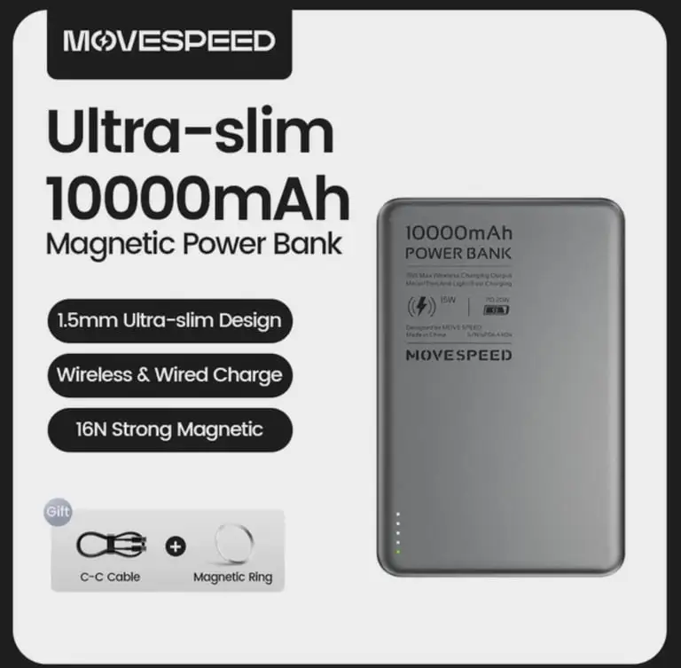 Внешний аккумулятор MOVESPEED S10