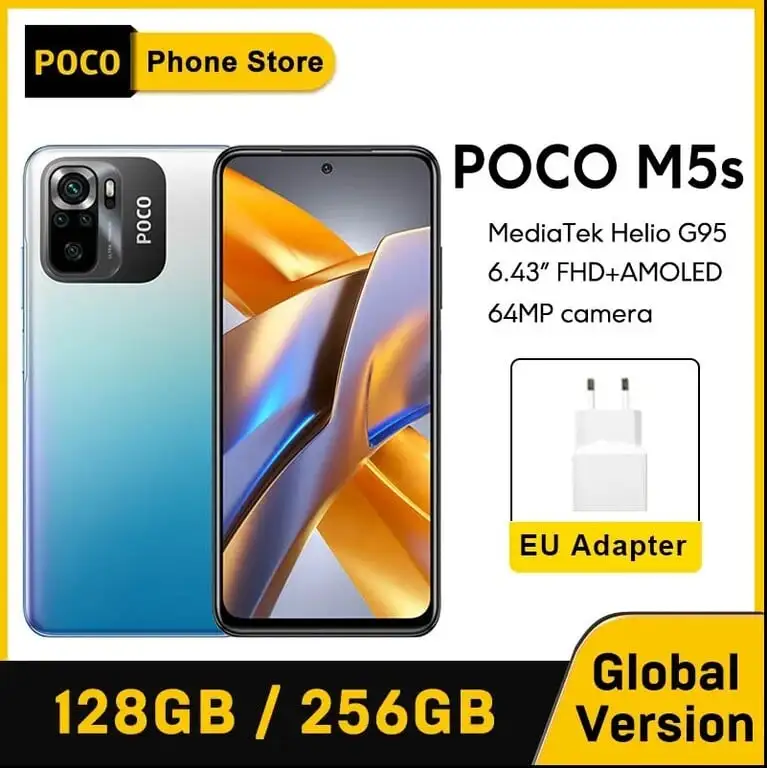 Смартфон Poco M5s, 8/256ГБ, global