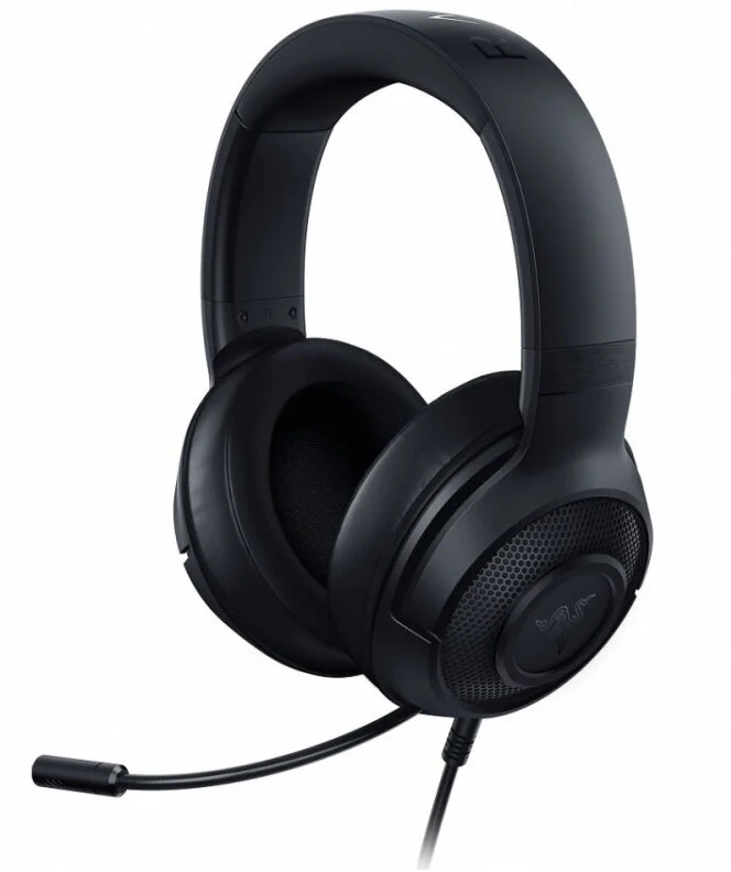 Razer Наушники с микрофоном Razer Kraken X Essential черный 1.3м мониторные оголовье
