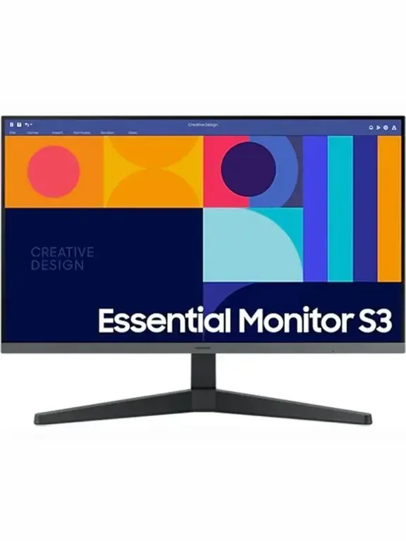 27" Монитор Samsung Essential S3 LS27C330GAIXCI Full HD, IPS, 100 Гц