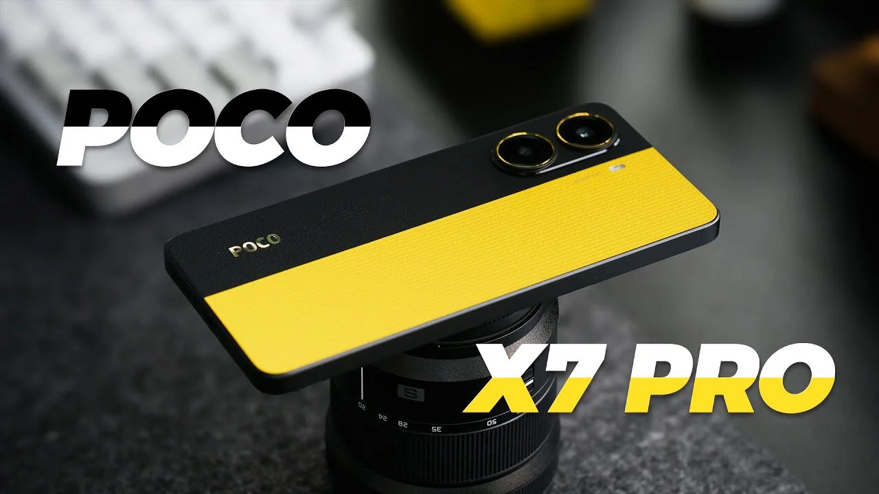 Смартфон Xiaomi Poco X7 Pro 5G жёлтый 12/256 GB