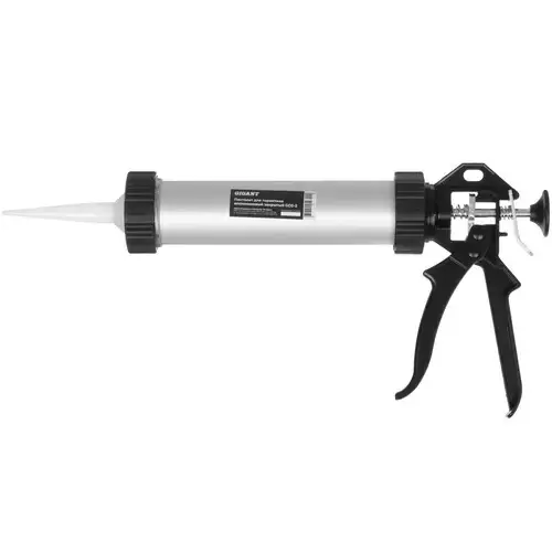 Алюминиевый закрытый пистолет для герметика Gigant GCG-2 0.3 л