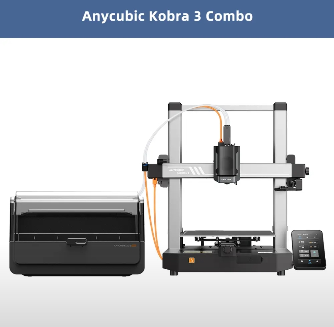 3D-принтер ANYCUBIC Kobra 3 Combo